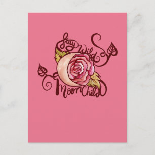Carte Postale Reste Sauvage MoonChild