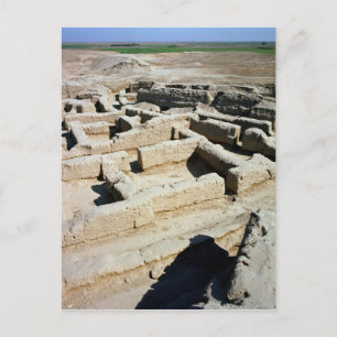 Carte Postale Restes de maisons