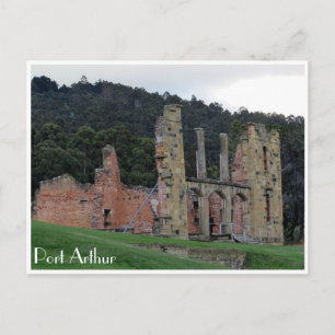 Carte Postale restes de port arthur