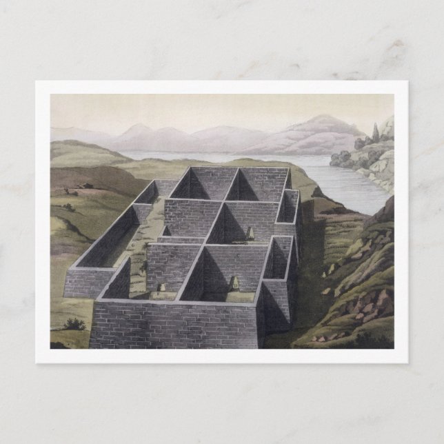 Carte Postale Restes d'un palais inca à Callo, Pérou, de (Devant)