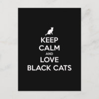 Restez calme et aimez les chats noirs