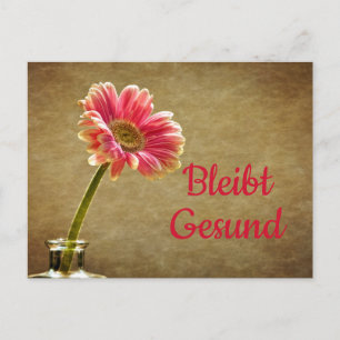 Carte Postale Restez en bonne santé  -