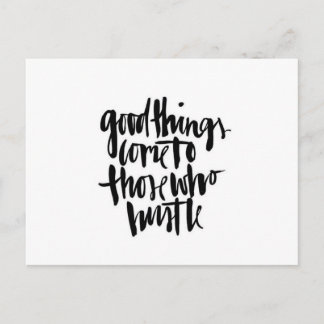 Carte Postale Restez sur la piste