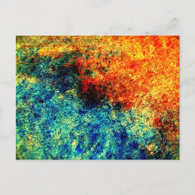 Carte Postale Résumé, Arrière - plan (Devant)