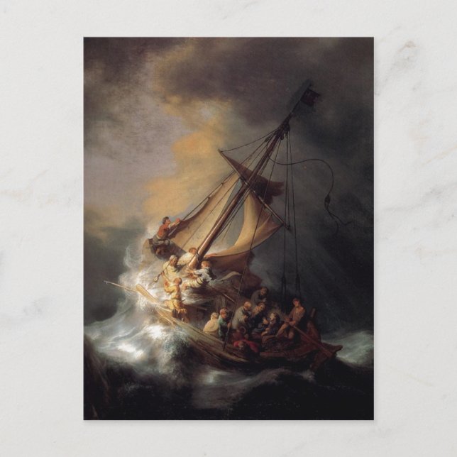 Carte Postale Résumé Description One of Rembrandt Harmenszoon v (Devant)