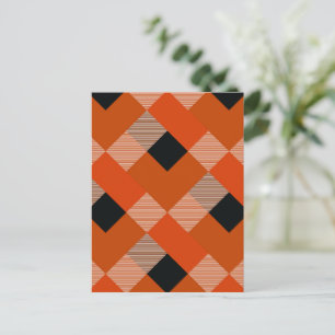 Carte Postale Résumé du Carré géométrique 12