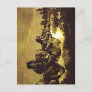 Carte Postale Résumé Francisco de Goya, The Fates Atropos (vers