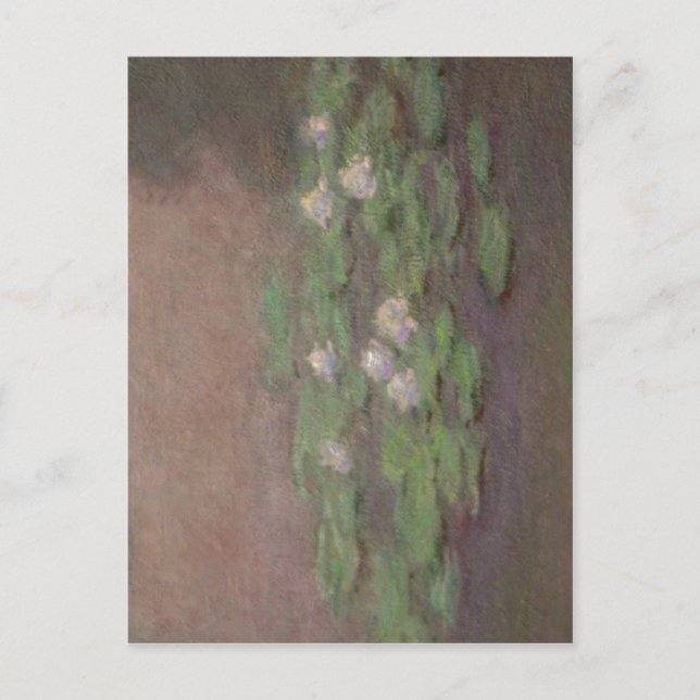 Carte Postale Résumé Monet, closeuse de nénuphar, l'un des (Devant)
