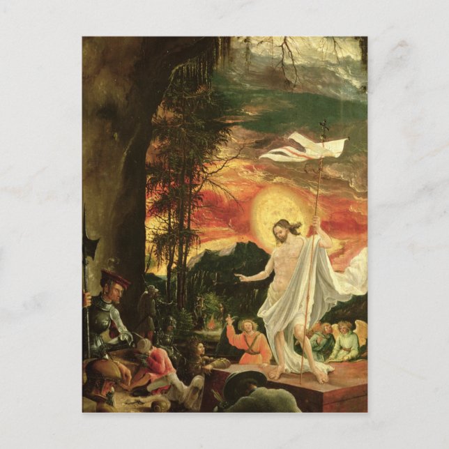 Carte Postale Résurrection du Christ, 1518 (Devant)