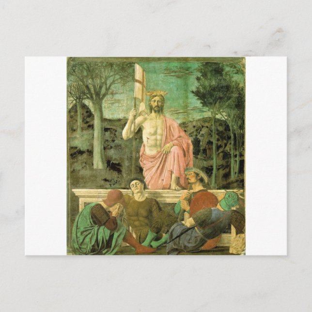 Carte Postale Résurrection Jésus (Devant)