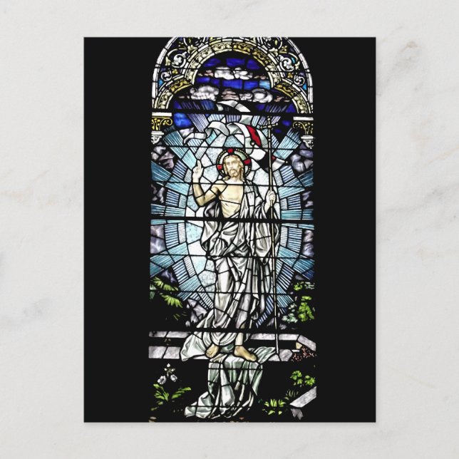 Carte Postale Resurrection of Jesus Stained Glass Window (Devant)