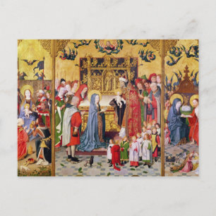 Carte Postale Retable des Sept Joys de la Vierge