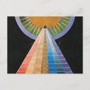 Carte Postale Retable, Groupe X, No.1 par Hilma af Klint