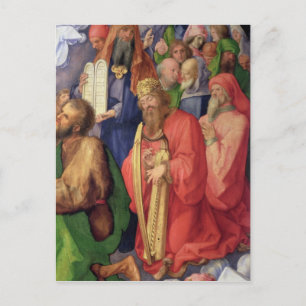 Carte Postale Retable Landauer : King David, 1511