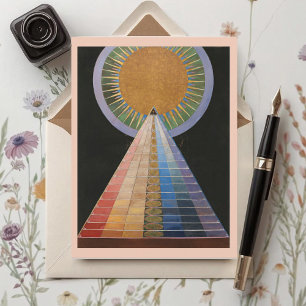 Carte Postale Retable n°1, Groupe X Retables, Hilma af Klint