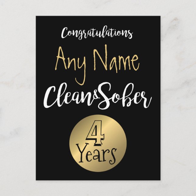 Carte Postale Rétablissement de la NA personnalisable Choisissez (Devant)