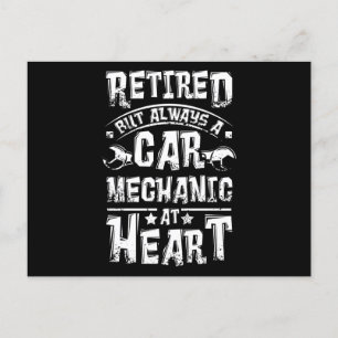 Carte Postale Retired Car Mechanic