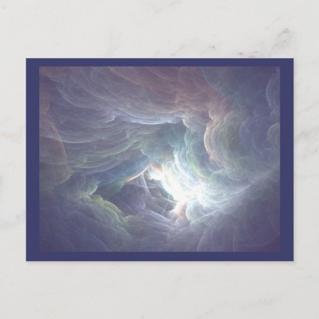 Carte Postale RETOUR À LA LIGHT Artist Collector Card (Devant)