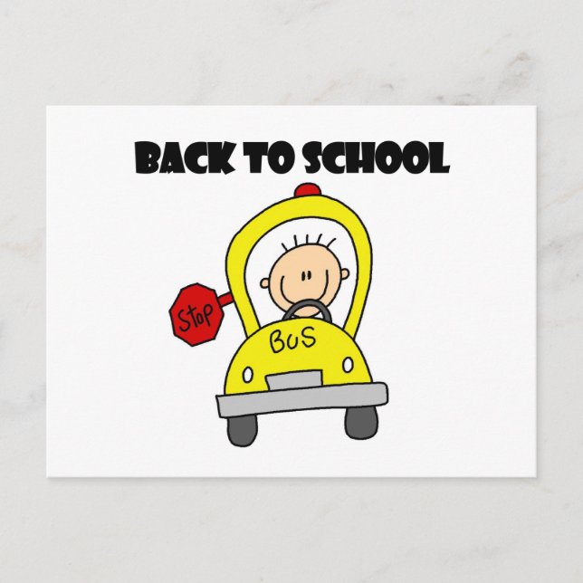 Carte Postale Retour à l'école (Devant)