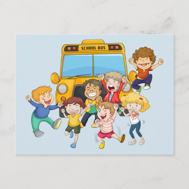 Carte Postale Retour à l'école (Devant)
