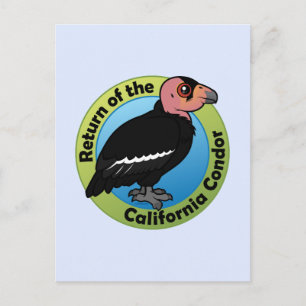 Carte Postale Retour du Condor de Californie