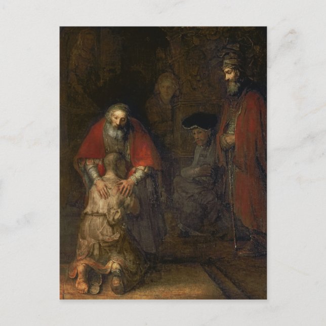 Carte Postale Retour du Fils prodigue, c.1668-69 (Devant)