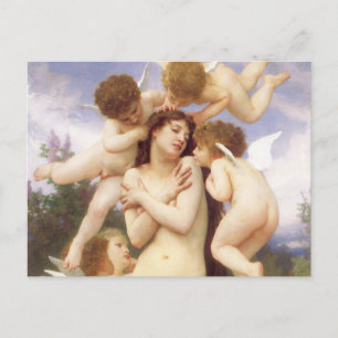Carte Postale Retour du printemps (Le Printemps) par Bouguereau