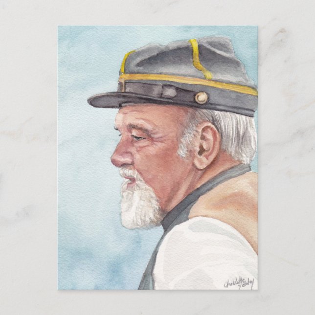 Carte postale Retracer l'aquarelle (Devant)