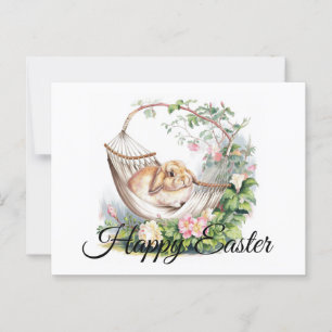 Carte Postale Retraite Serene Bunny