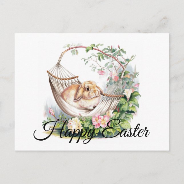 Carte Postale Retraite Serene Bunny (Devant)