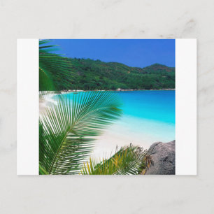 Carte Postale Retraite tropicale de l'eau Seychelles