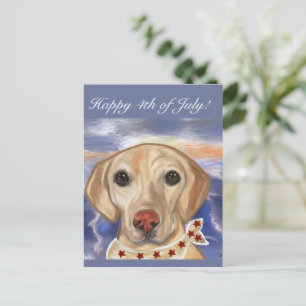 Carte Postale Retriever du Labrador