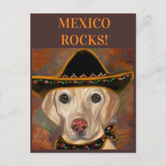 Carte Postale Retriever du Labrador    (Devant)