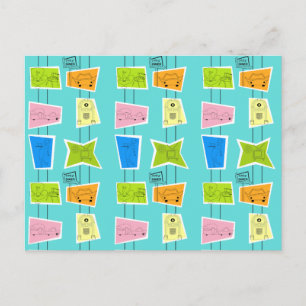 Carte Postale Retro Atomic Kitsch