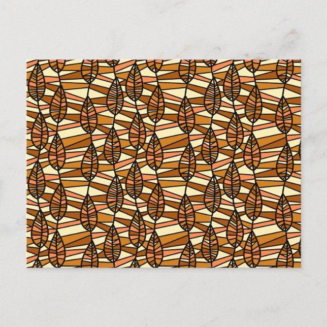 Carte postale Retro Automne (Devant)