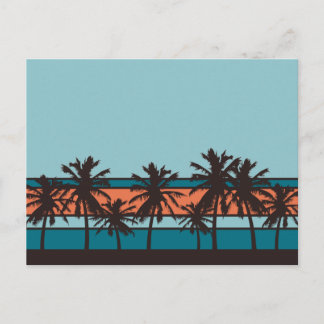 Carte postale Retro Beach