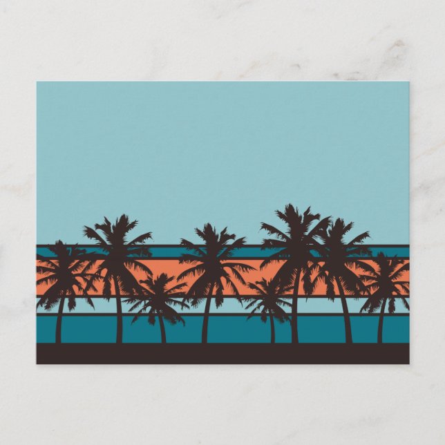 Carte postale Retro Beach (Devant)