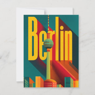 Carte Postale Rétro Berlin