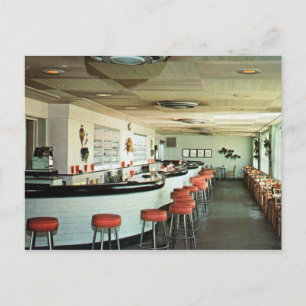 Carte Postale Retro Bermudes Room Bar Vintage