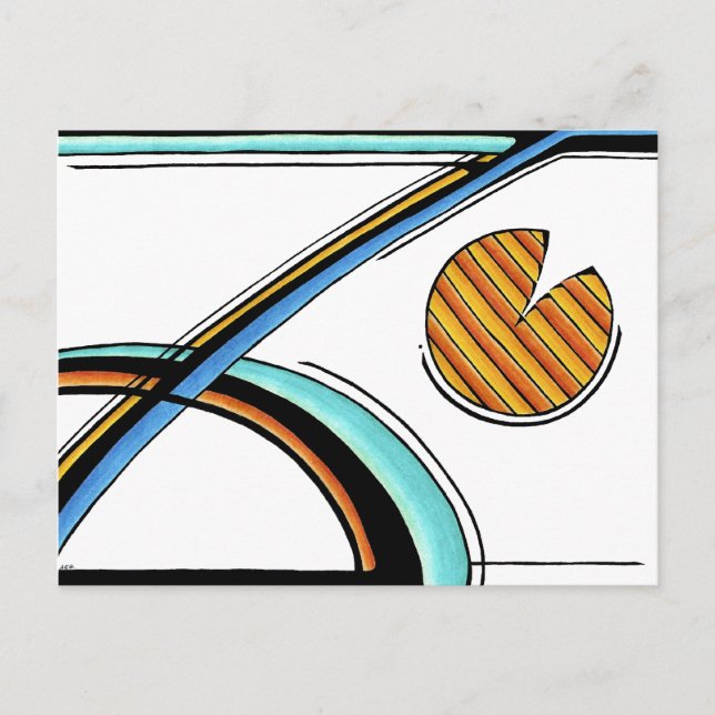 Carte Postale Retro | Customizable Postcard (Devant)