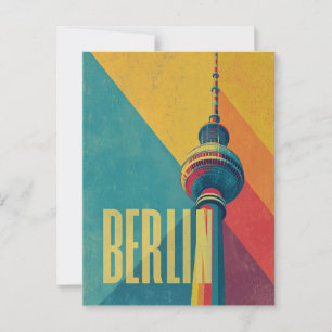 Carte Postale Rétro de Berlin