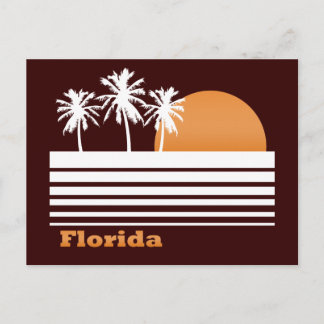 Carte postale Retro Florida
