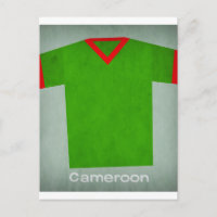 Retro Football Jersey Cameroon