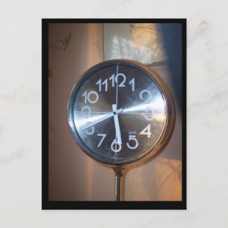 Carte Postale Rétro horloge