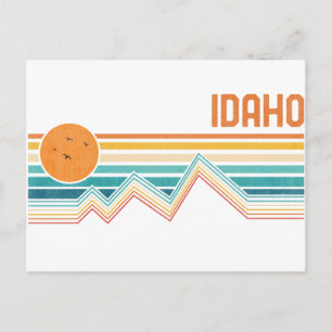 Carte Postale Retro Idaho Boise Nampa Souvenir Vintage extérieur