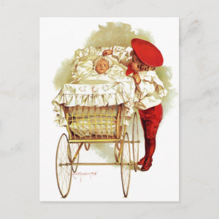 Cartes Postales Bebe Vintage Originales Zazzle Fr