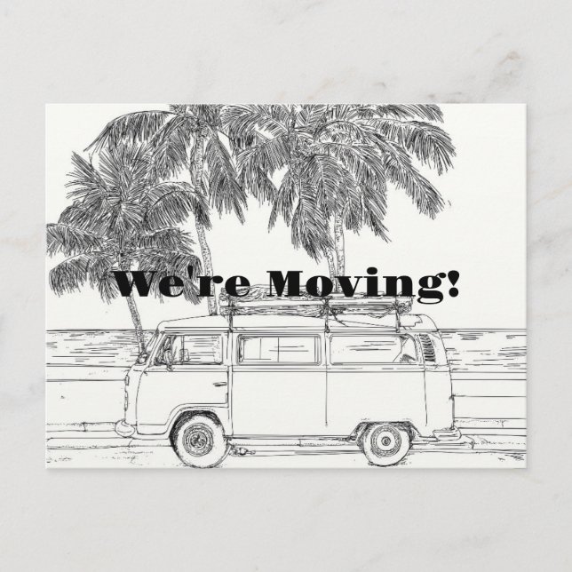 CARTE POSTALE RETRO MOVING (Devant)