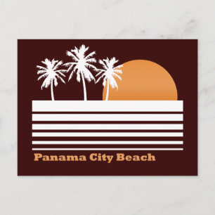 Carte postale Retro Panama City Beach