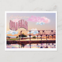 Rétro « Salutations d'Apple Valley » Sunset Hills