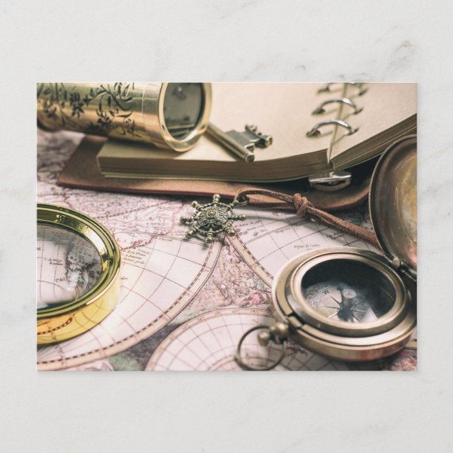 Carte Postale Rétro travel (Devant)